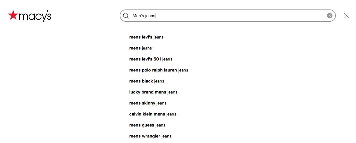 macys search